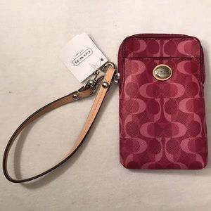 Coach Phone Clutch / Wallet